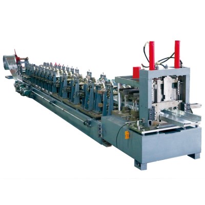 PLC Control  C&Z Purlin Quick Interchangeable  Roll Forming Machine For Sale Bottom Price