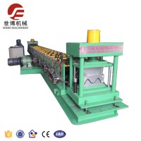 Highway Crash Barrier 3 waves guardrail roll forming machine