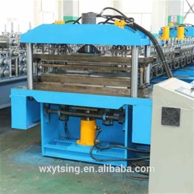 Fully Automatic Galvanized Steel Box Panel Making Machine with Hydraulic Punching