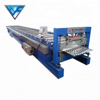 YX18-760 Roof Tile Galvanized Sheet Corrugated Panel Making Machine HF