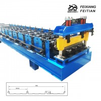 GI Roofing Sheet Roll Forming Machine Single Layer Sheet Making Machine